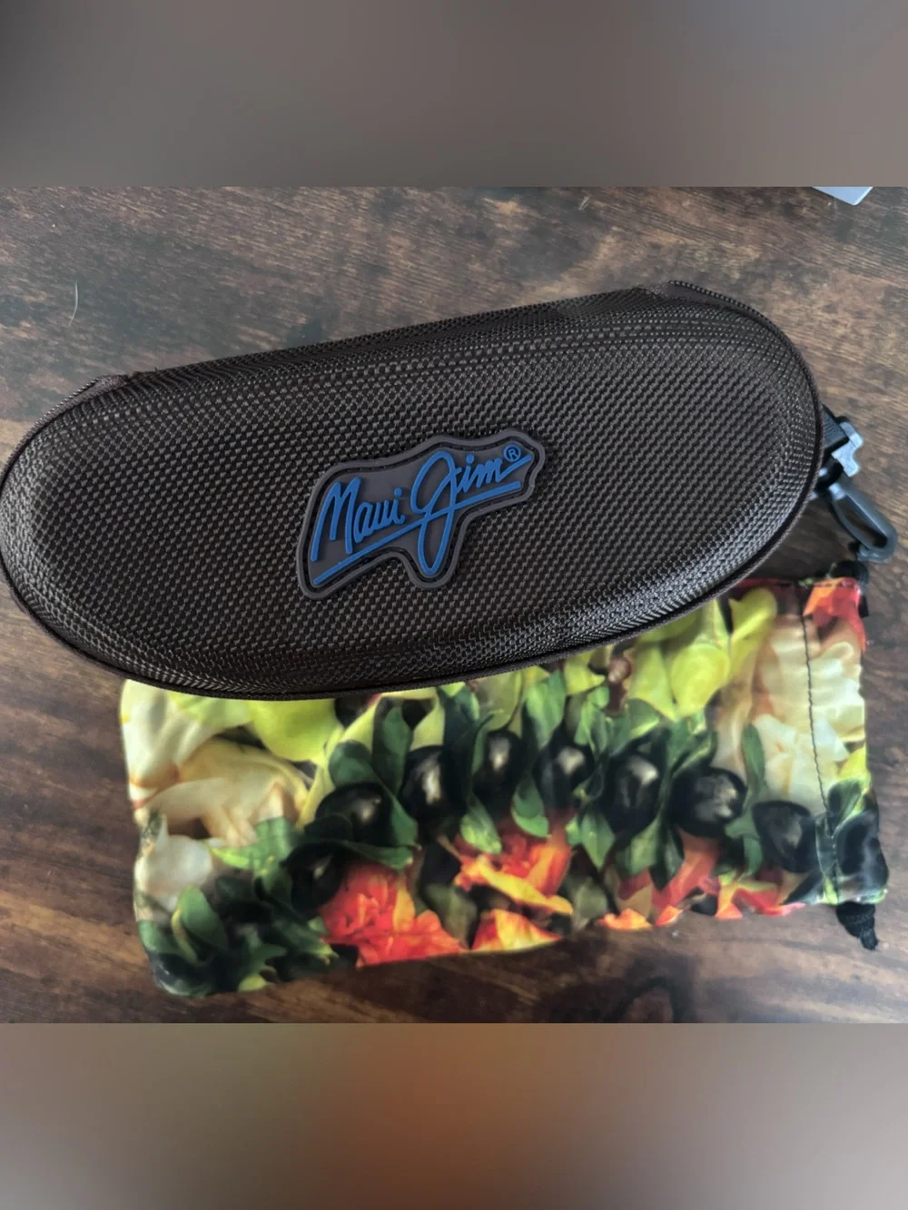 Maui Jim Sunglasses Hardshell Sunglasses Case and Soft Sleeve